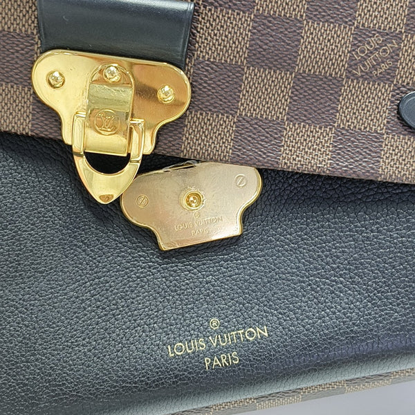 VAVIN PM Damier Ebene Coated Canvas Brown
