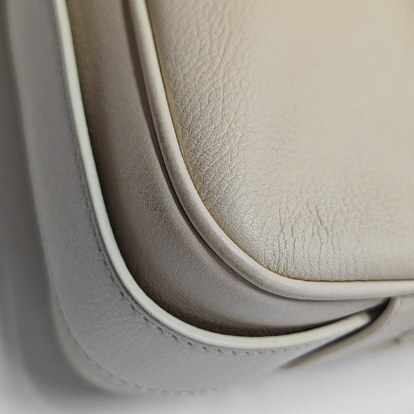 NEW HOBO Calfskin White