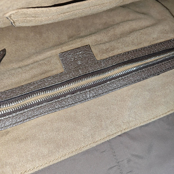 Tian Monogram Coated Canvas Brown