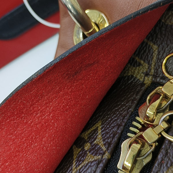 TUILERIES Monogram Coated Canvas Brown