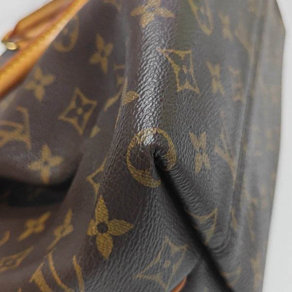 TURENNE PM Monogram Coated Canvas Brown