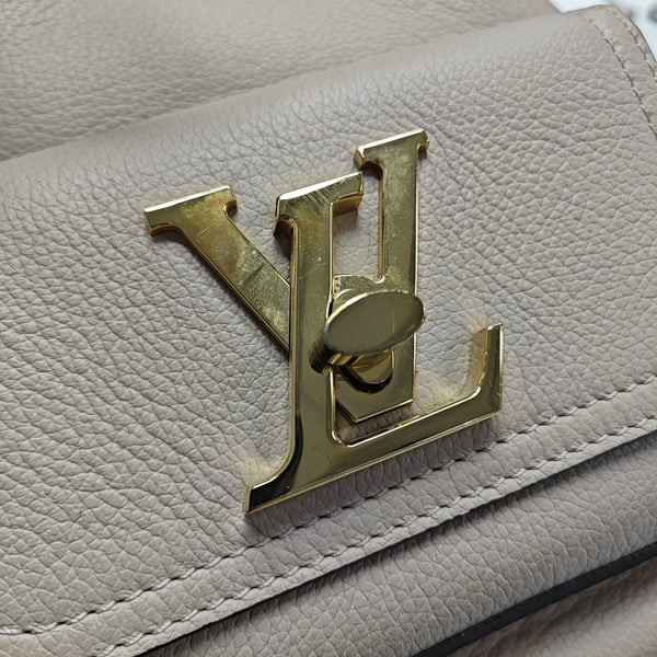 LOCKME BB Calfskin Gray
