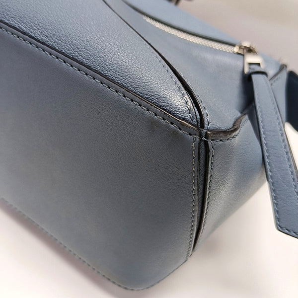 Puzzle Small Calfskin Blue