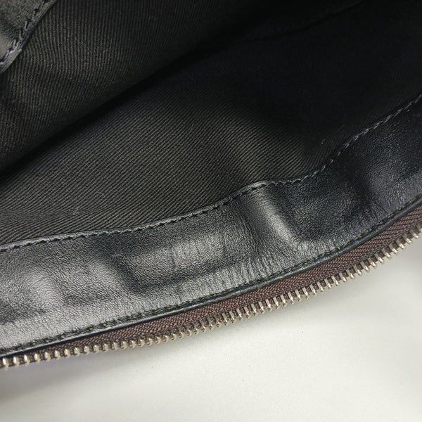 Coated Canvas Tote Bag Green