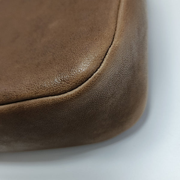 Lambskin Bucket Bag Brown