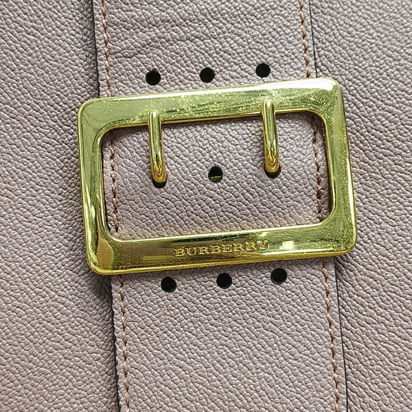 Buckle Calfskin Beige