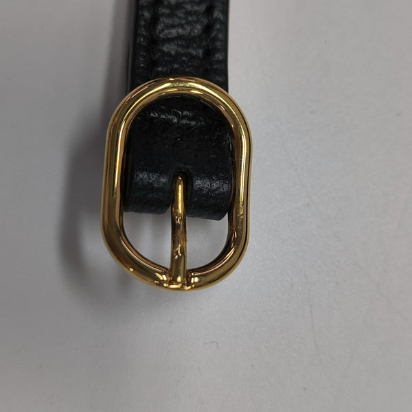 Jackie 1961 Mini Monogram Denim Black