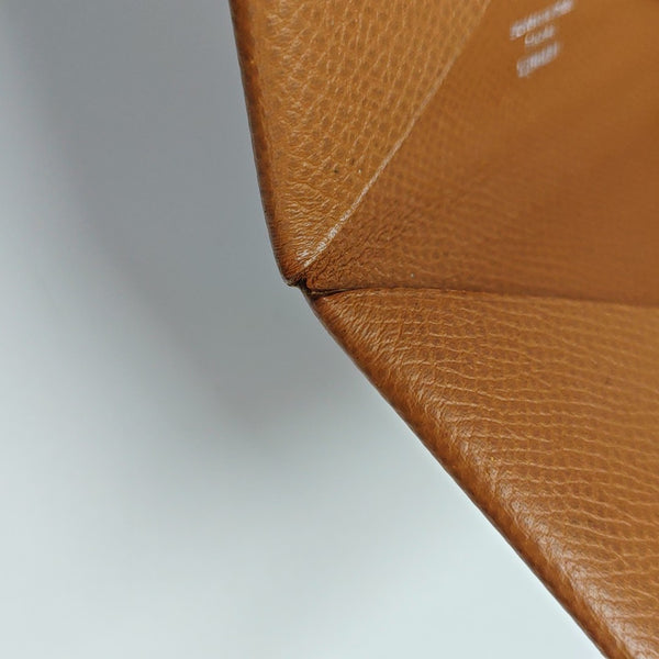 Calvi Epsom Brown Card Holder