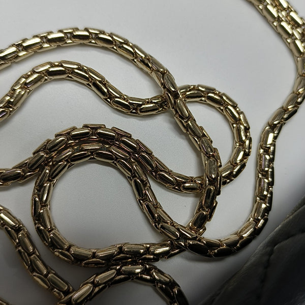 SERPENTI FOREVER Quilted Lambskin Black