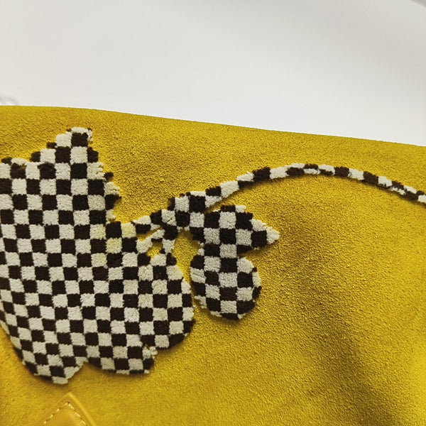 SPEEDY CUBE PM Damier Calfskin Yellow