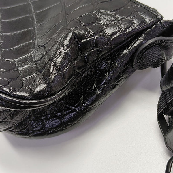 Le Cagole Small Calfskin Black