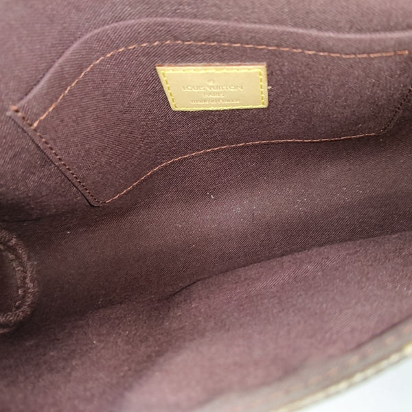 FAVORITE MM Monogram Coated Canvas Brown
