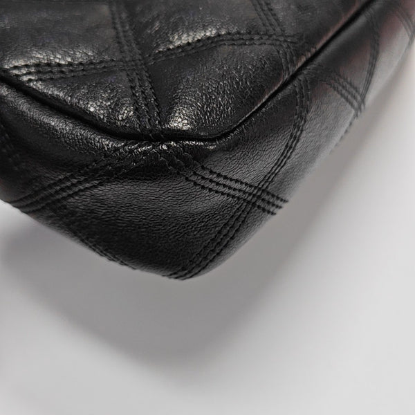 BECKY Quilted Calfskin Black
