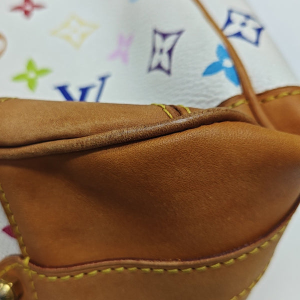 LV × TM GRETA Monogram Coated Canvas White