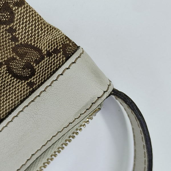Abbey Monogram Canvas Brown