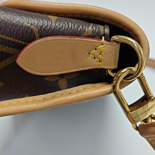 DIANE Monogram Coated Canvas Brown