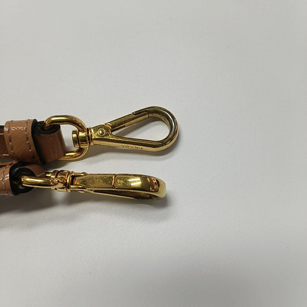 Double Saffiano Calfskin Brown