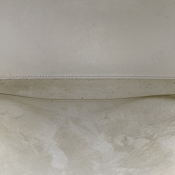 Lady Dior Medium Lambskin White