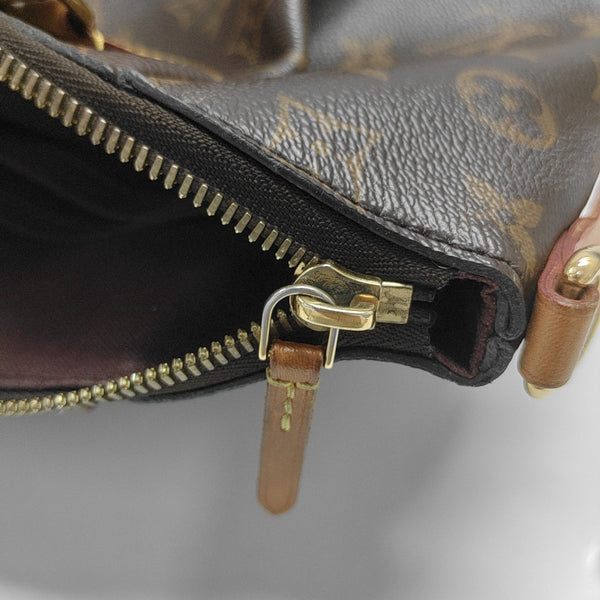 TURENNE Monogram Coated Canvas Brown