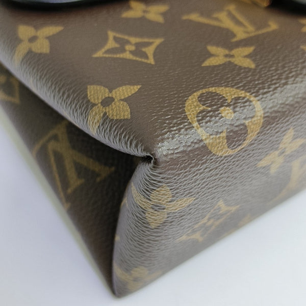 LOCKY BB Monogram Coated Canvas Brown