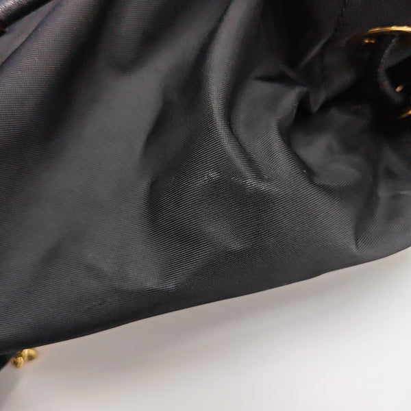 The Rucksack Medium Nylon Black