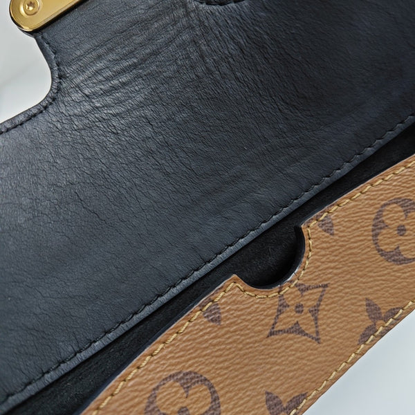 TWINNY Monogram Coated Canvas Brown