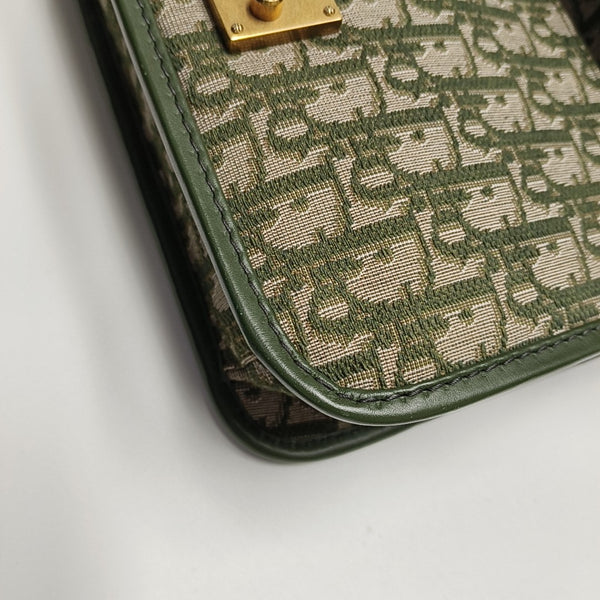 Dioraddict Oblique Canvas Green