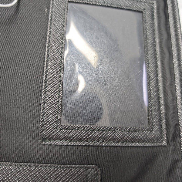 Fold Wallet Nylon Black