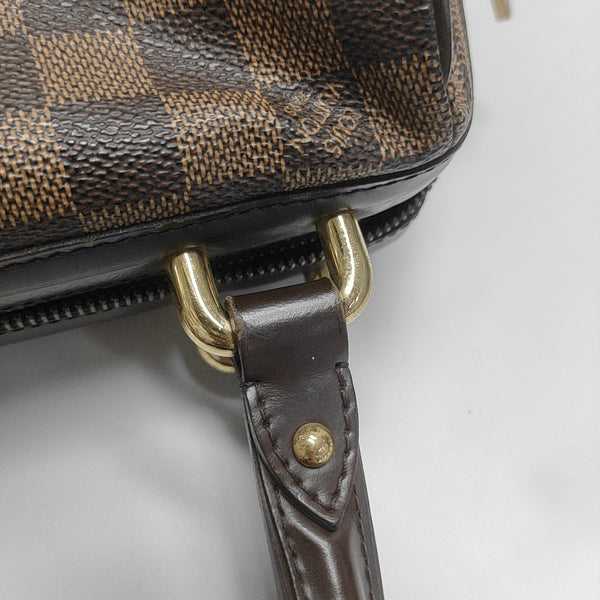 KNIGHTSBRIDGE Damier Ebene Coated Canvas Brown