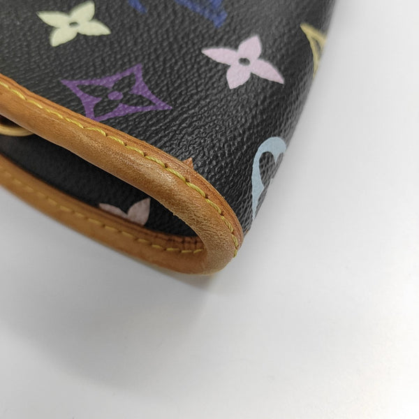 LV × TM SHIRLEY Monogram Coated Canvas Black