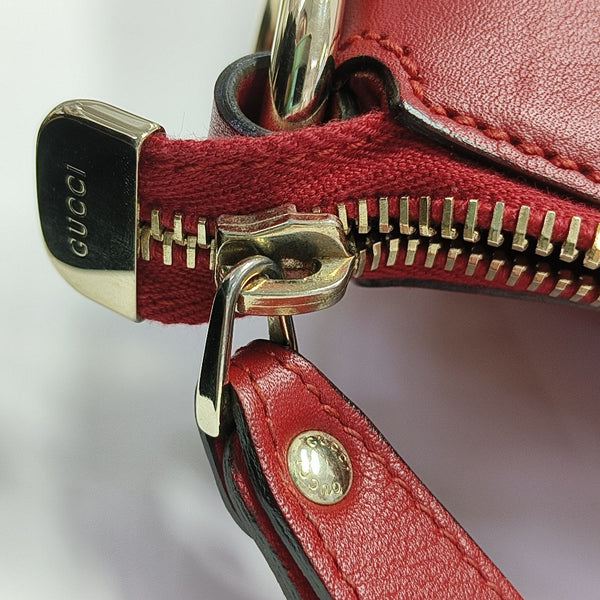 Monogram Calfskin Tote Bag Red