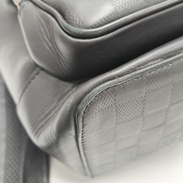 CAMPUS Damier Graphite Calfskin Black