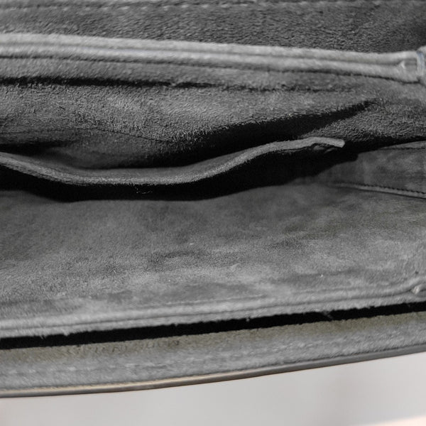 Calfskin Shoulder Bag Black