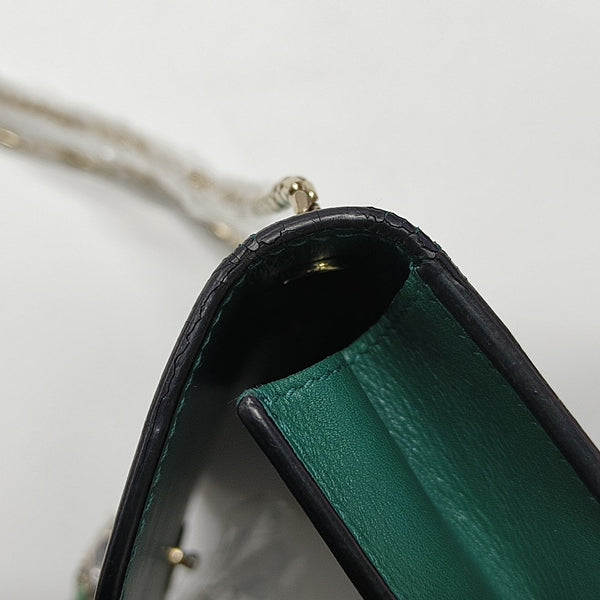 SERPENTI FOREVER Calfskin Green