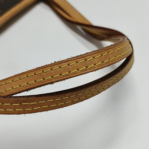 NEVERFULL GM Monogram Coated Canvas Brown