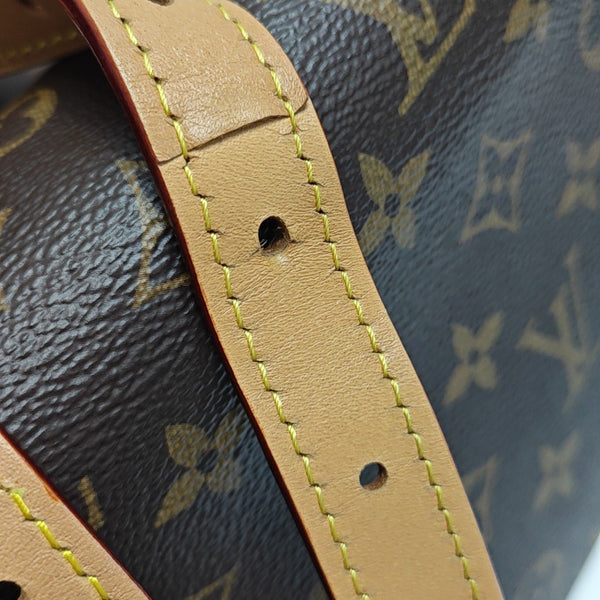 CARRYALL MM Monogram Coated Canvas Brown