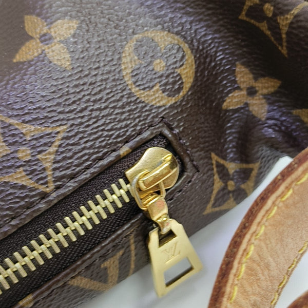 BUMBAG Monogram Coated Canvas Brown
