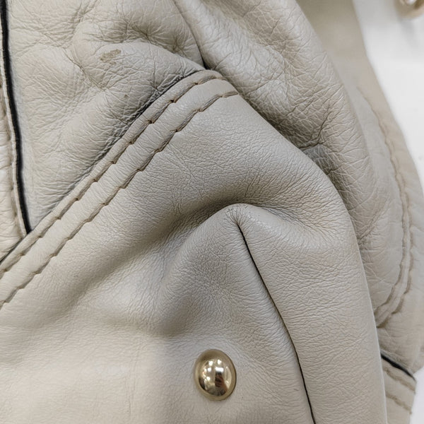 Calfskin Tote Bag White