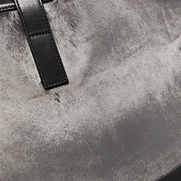 Bardot Monogram Velvet Gray