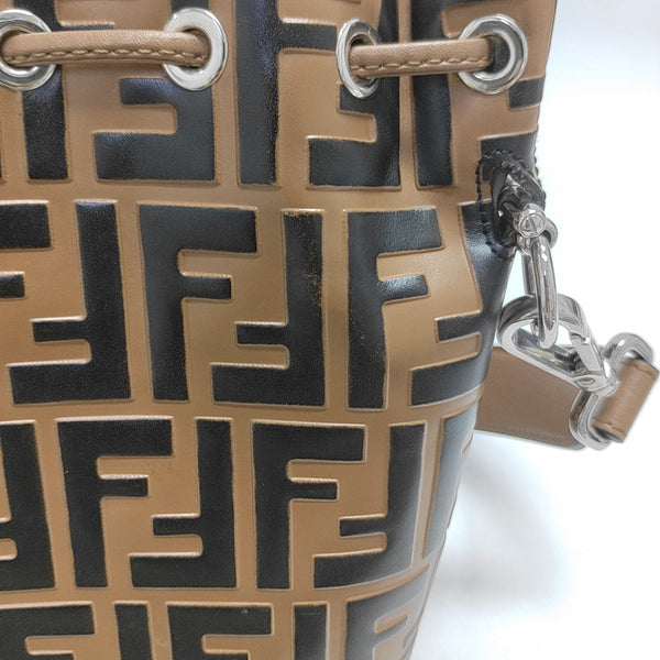 Mon Tresor Mini Calfskin Brown
