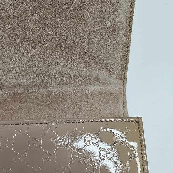 Monogram Calfskin Clutch Pink