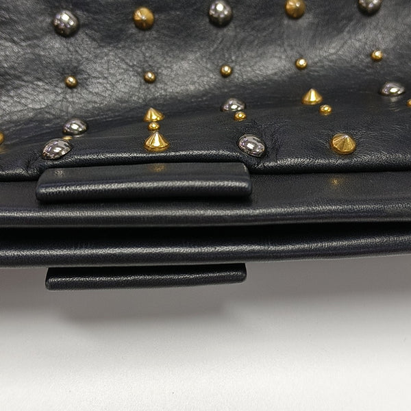 Leather Clutch Black