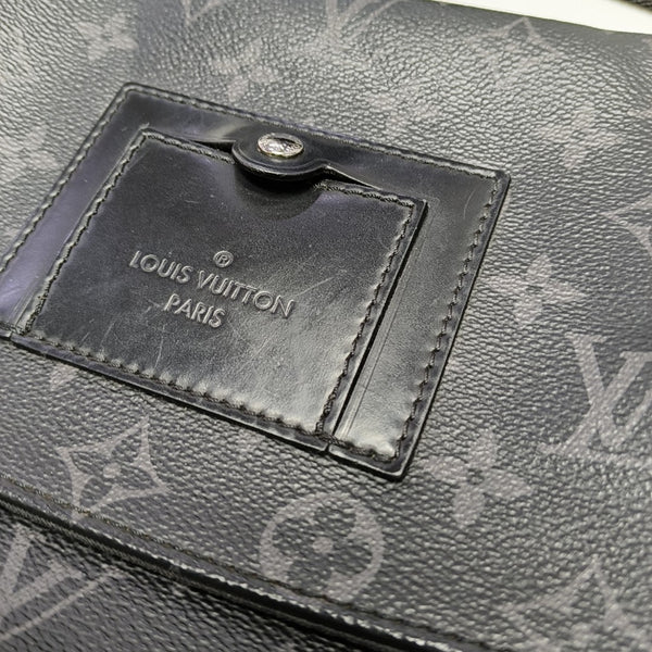 VOYAGER PM Monogram Coated Canvas Black