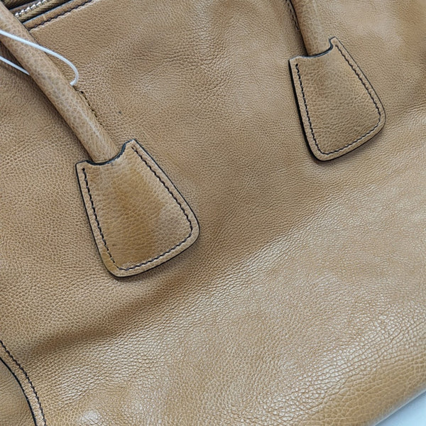 Calfskin Tote Bag Brown