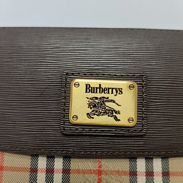 Canvas Clutch Beige