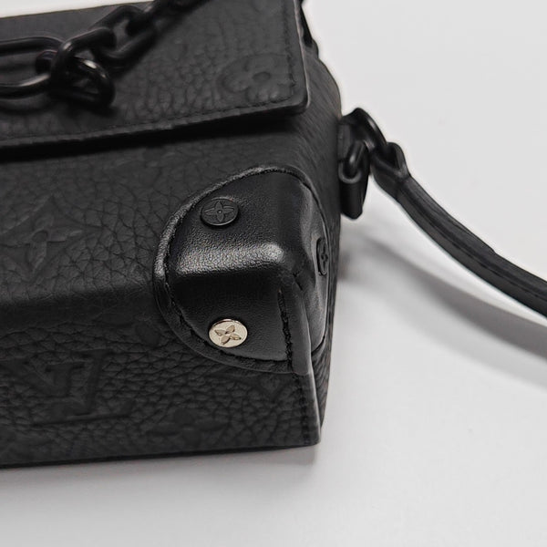 SOFT TRUNK Mini Monogram Calfskin Black