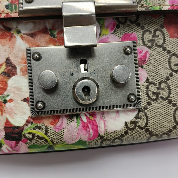 Padlock Small Monogram Coated Canvas Multicolor