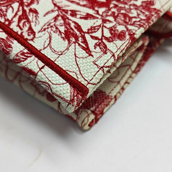 Authenticated pre-owned Book Tote Large Canvas Red - Tote Bag at Looply