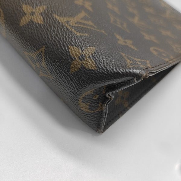 TOILET POCKET 26 Monogram Coated Canvas Brown