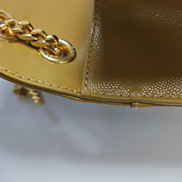 ENVELOPE Medium Quilted Calfskin Brown